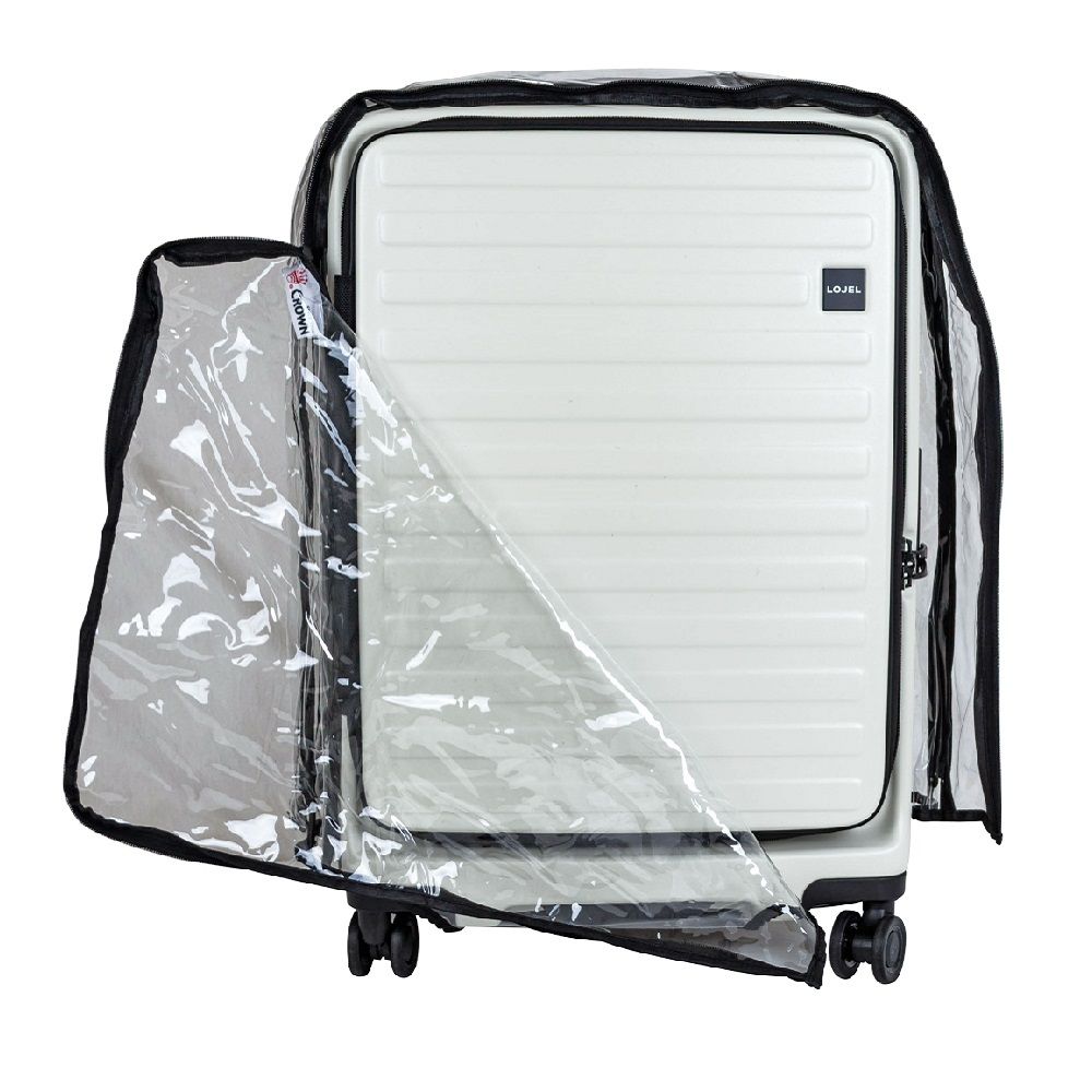 CROWN 皇冠 Luggage Cover 尺寸 CUBO 26吋 行李箱套 保護套 防塵套-透明雨衣套