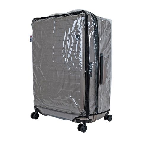 【CROWN】Luggage Cover 尺寸 CUBO 30吋 行李箱套 保護套 防塵套-透明雨衣套