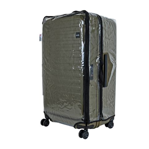 【CROWN】Luggage Cover 尺寸 CUBO FIT 29.5吋 行李箱套 保護套 防塵套-透明雨衣套