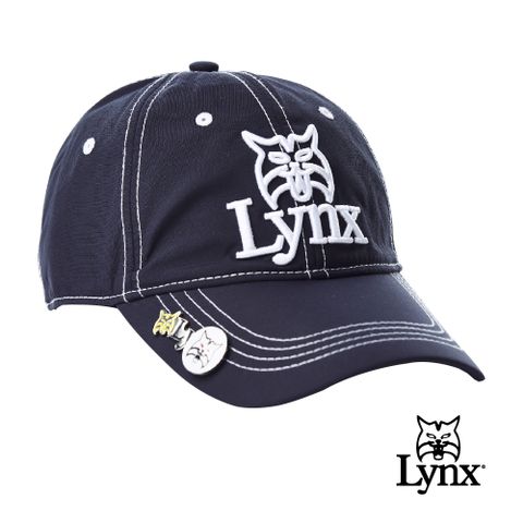 Lynx Golf 防潑水磁鐵Ball mark山貓LOGO可調節式球帽(多色)