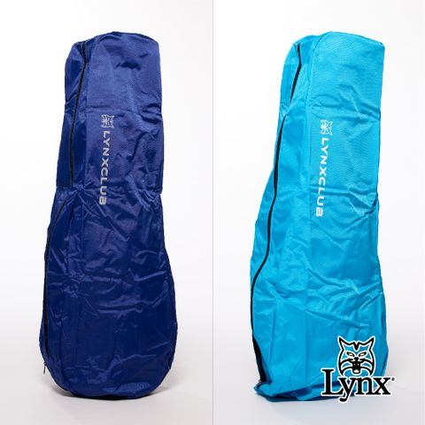 Lynx Golf 男女Lynx字樣經典山貓印花Logo可收納式球具保護袋(二色)