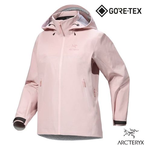 Arcteryx 始祖鳥 女 Beta AR Gore-Tex 3L 防水透氣連帽外套.風雨衣/輕薄耐磨_X000006605 野玫瑰粉