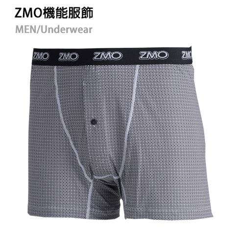 ZMO男印花內褲US143-圓輪黑色