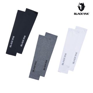 【BLACKYAK】BASIC涼感袖套 [白色/黑 /麻花灰] 韓國春夏 涼感袖套 運動袖套 | BYJB1NAM04