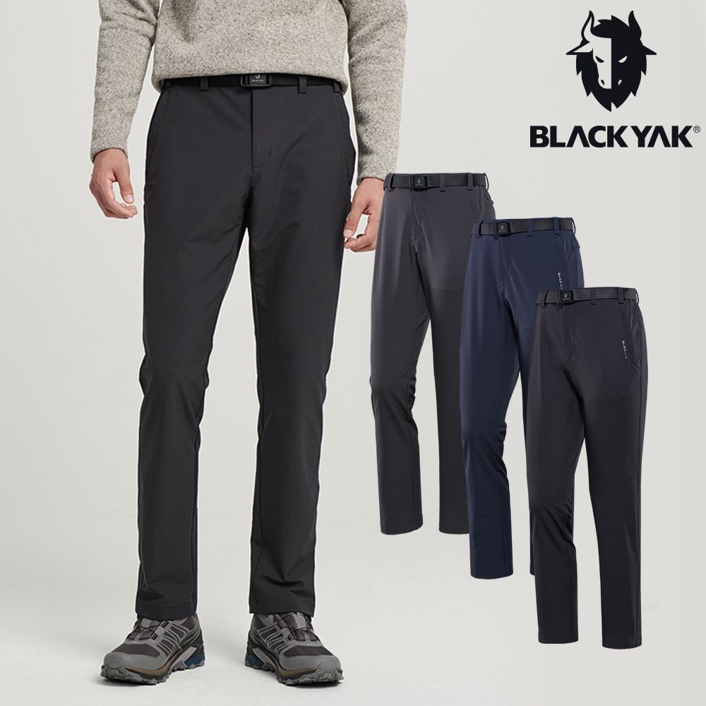 BLACKYAK 男 STANDARD長褲(碳灰/海軍藍/黑色)-秋冬 保暖 彈性 長褲 |BYAB2MP201