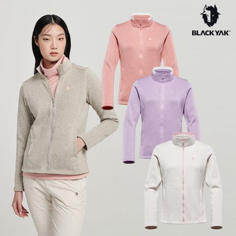 【BLACKYAK】女 COZIMO保暖外套(燕麥色/沙色/丁香紫/粉紅)刷毛外套 保暖外套|BYAB2WJ202