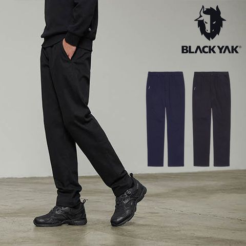 【BLACKYAK】男 PROVA刷毛長褲 [黑色/海軍藍]-秋冬 休閒 保暖 刷毛 長褲 | BYJB2MP212