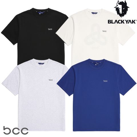 BLACKYAK bcc LEO LOGO短袖上衣(藍色/白色/麻花灰/黑色)-春夏 T恤 |BYBB1NC504