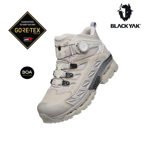 【BLACKYAK】GRIFF D GTX中筒防水登山鞋(淺卡其)-四季| 登山鞋 防水鞋 | BYBB2NFH2184