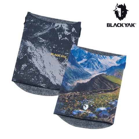 BLACKYAK YAK透氣機能保暖頭巾 (黑色/綠色) -秋冬 戶外健行 保暖 保暖頭巾 圍脖BYBB2NAL02