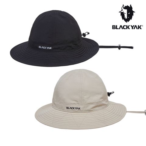 【BLACKYAK】TRAVEL圓頂帽 (黑色/米白)-秋冬 遮陽帽 圓盤帽 休閒帽 中性款 | BYBB2NAF05