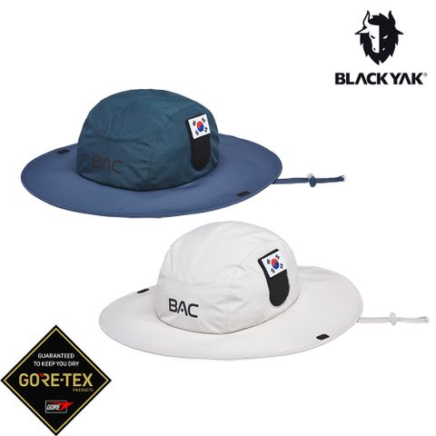 BLACKYAK ALPINE GTX 防水圓盤帽 (象牙白/藍綠色)-四季 GoreTex |BYBB2NAH02