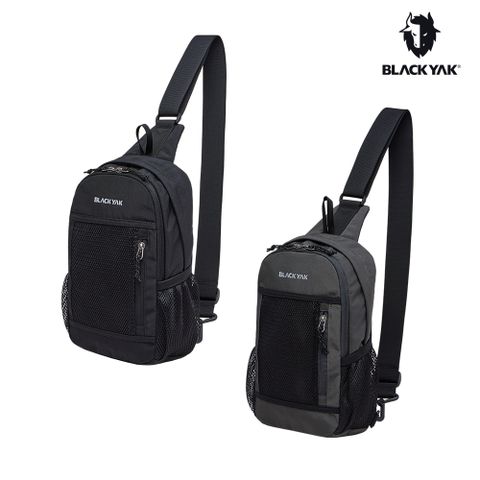 【BLACKYAK】TRAVEL SLING 單肩背包(碳灰/黑色)-四季 登山包 斜背包 單肩包│BYCB1NBD01