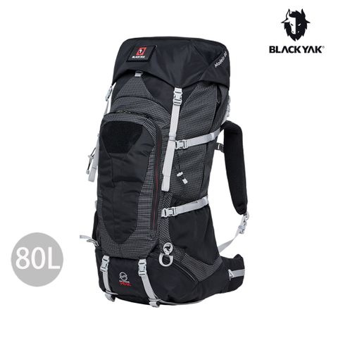 BLACKYAK 50週年紀念款 MODELO 80L登山背包 (黑色)-四季 登山包 後背包| BYCB1NBF09