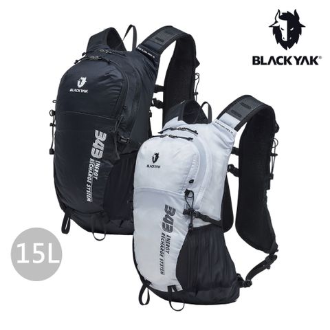 【BLACKYAK】343 FLASH 15L後背包(白色/黑色)-越野跑或短程登山用|BYCB1NBE04