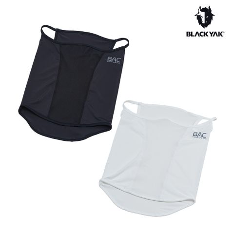 【BLACKYAK】AQUA多功能涼感脖圍(白色/黑色)-冰絲涼感/防曬/透氣面罩頭巾|BYCB1NAP02