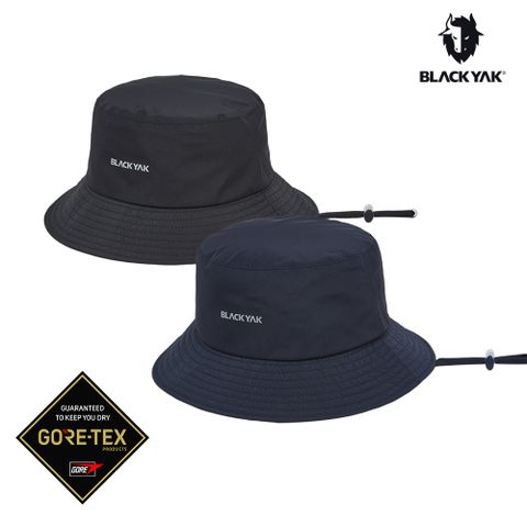 【BLACKYAK】GTX防水漁夫帽(黑色/海軍藍)-GoreTex明星帽/休閒防曬帽|BYCB1NAH02