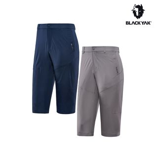 【BLACKYAK】男 FERRILATA七分褲(灰卡其/藍灰色)-時尚設計/7分休閒褲|BYCB1MP101