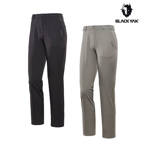 【BLACKYAK】男 STANDARD AX長褲(灰米色/黑色)-彈性面料/休閒長褲|BYCB2MP201