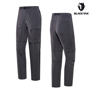 【BLACKYAK】男 TRANSFORM 2in1長褲(碳灰)-可拆式長褲|BYCB2MP207