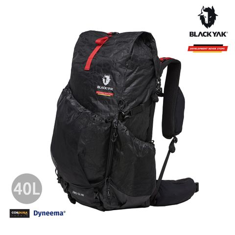 BLACKYAK DNS DYNEEMA UL 40L後背包(黑色)-輕量 附水袋孔 登山背包|BYDB1NBF06