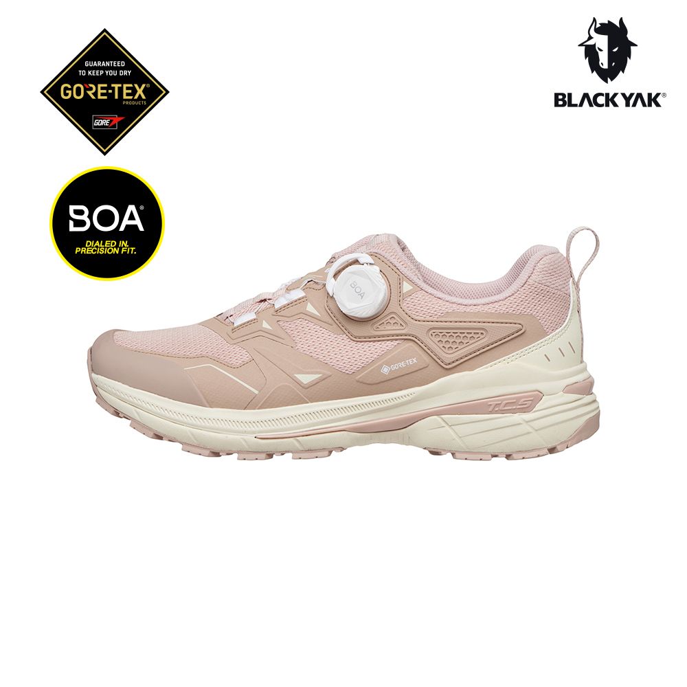 BLACKYAK 女 343 FAST D GTX防水健行鞋(珊瑚紅)-耐磨 BOA 防水鞋|BYDB1WFH44