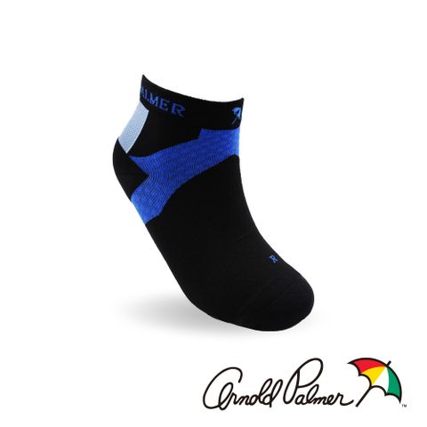 【Arnold Palmer】 無重力加壓運動襪 / 藍 (跑步/打球/羽球/高強度運動)
