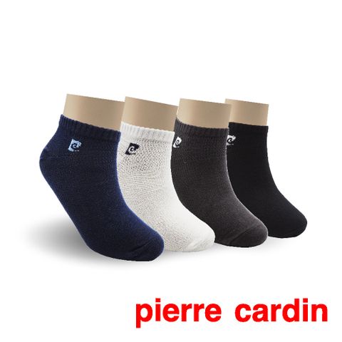 Pierre cardin 1/4男性休閒短襪