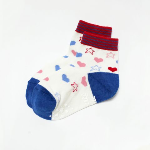 蒂巴蕾 KIDS 直角短襪-愛心