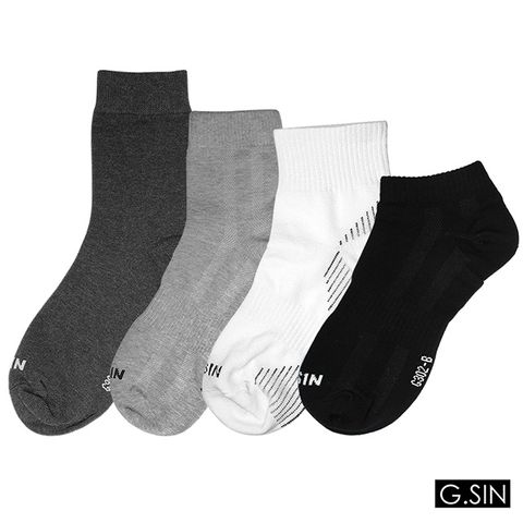 G.SIN 低筒/高筒百搭除臭襪