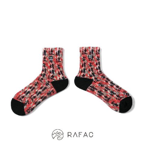 故宮x RAFAC 咖啡紗機能動動童襪_快雪時晴帖_潮流紅