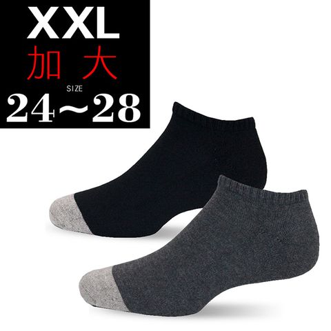 【老船長】(6103)竹炭加大氣墊船形襪-12雙入