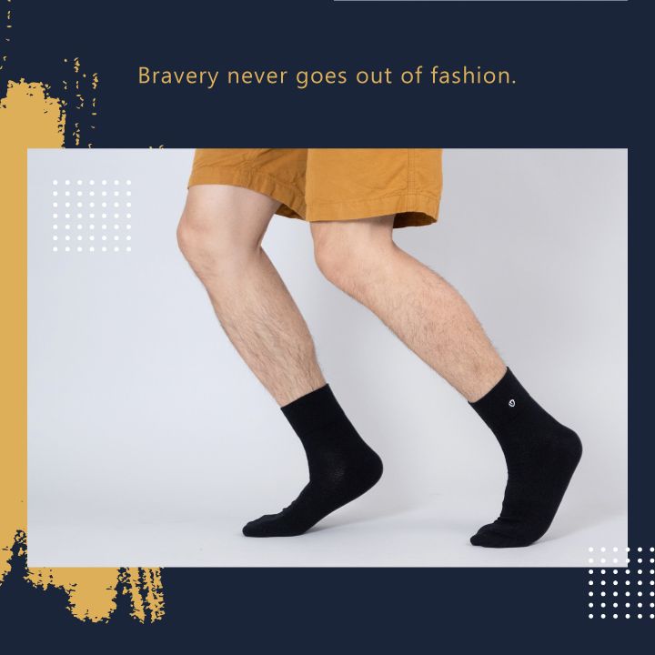 Bravery never goes out of fashion.