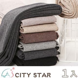 【CITY STAR】日本羊脂1900D保暖連身/踩腳褲襪