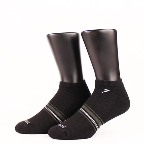 【Footer除臭襪】日常必備氣墊船短襪-男款(K181-黑)