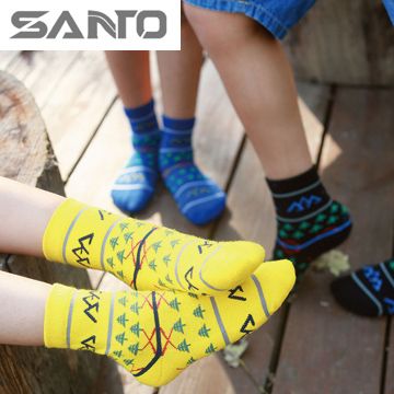 【品樂．Sport】Santo山拓毛圈加厚保暖健走戶外兒童襪