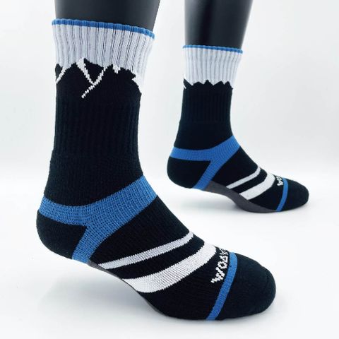 【WOAWOA】百岳系列二 能量登山襪 | 高筒 單雙 M/L/XL(登山襪 除臭襪 運動襪 足弓襪 機能襪)