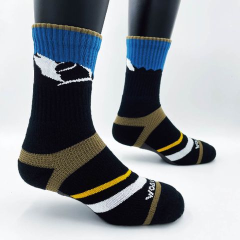 【WOAWOA】百岳系列二 能量登山襪 | 高筒 單雙 M/L/XL(登山襪 除臭襪 運動襪 足弓襪 機能襪)