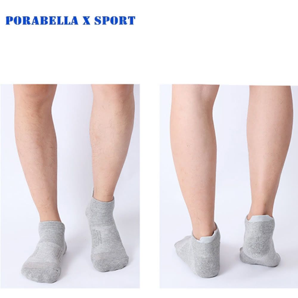 PORABELLA 3件組 男襪 撞色襪 淺口中筒襪 運動襪 撞色淺口襪子 跑步襪SPORT SOCKS