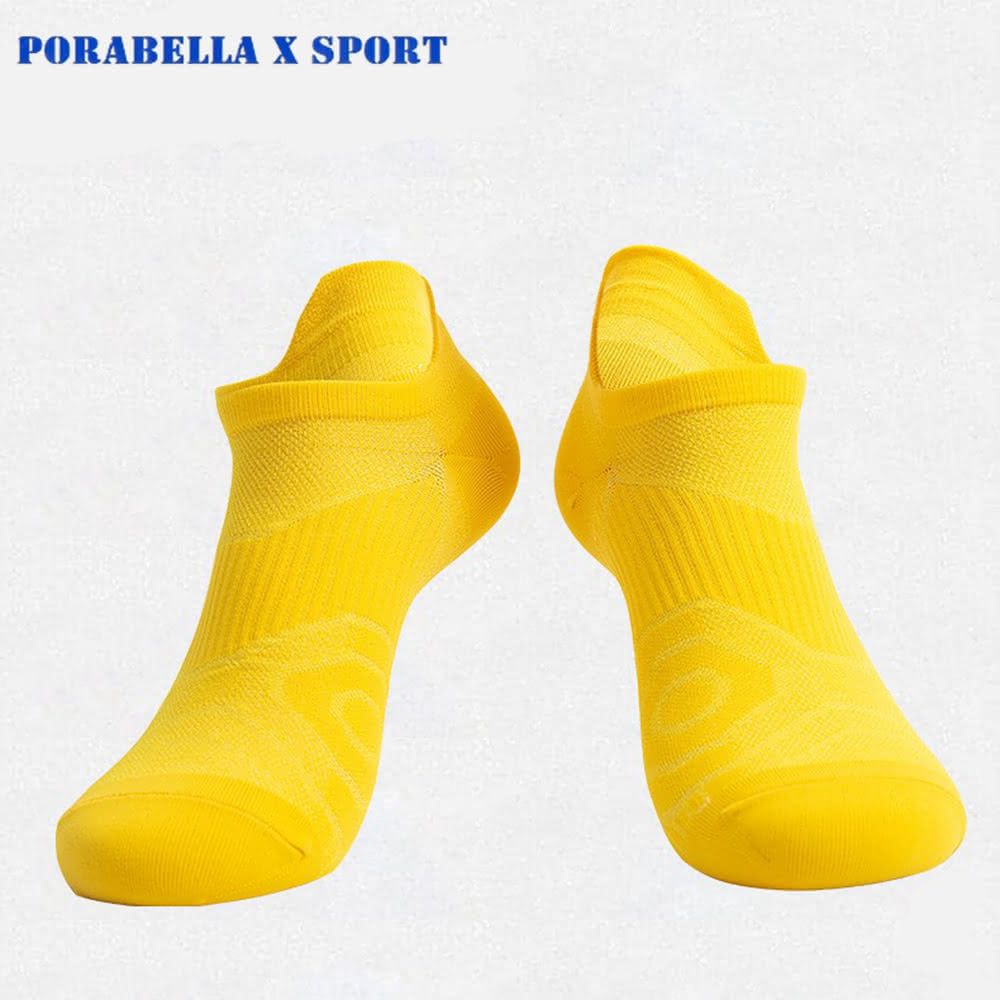 PORABELLA 3件組 男襪 短襪 純色襪 淺口襪 羅紋襪 運動素色羅紋襪 運動襪 SPORT SOCKS