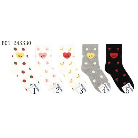 韓國襪 韓國進口襪 短襪 微笑襪 笑臉短襪 微笑短襪 socks