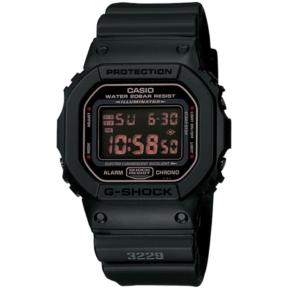 G-SHOCK日本國內版G-SHOCK 赤眼限定(MAT BLACK RED EYE)運動數位