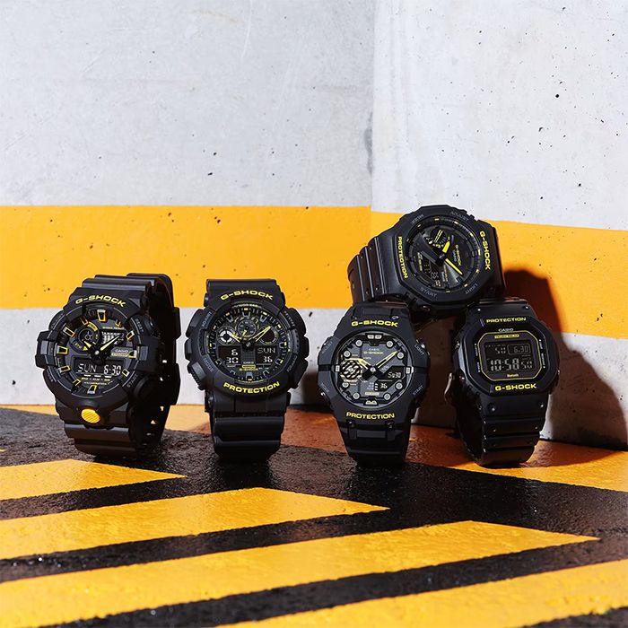 CASIO 卡西歐  G-SHOCK 搶眼撞色 GA-100CY-1A 兩百米防水 電子錶 雙顯運動錶 黑/黃