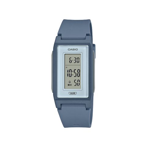 CASIO 卡西歐 時尚液晶方塊錶-LF-10WH-1