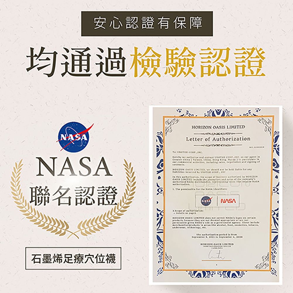 PP石墨烯 NASA聯名石墨烯律動超導襪3雙_限量新色