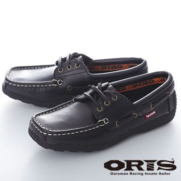 【ORIS】經典素色帆船鞋-黑不敗款/休閒鞋/帆船鞋-788A01