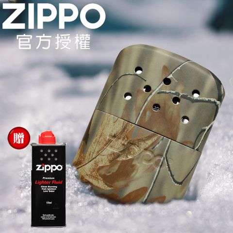 【ZIPPO官方授權店】Hand Warmer 暖手爐(大型迷彩色-12小時)『贈125ml專用油*1』