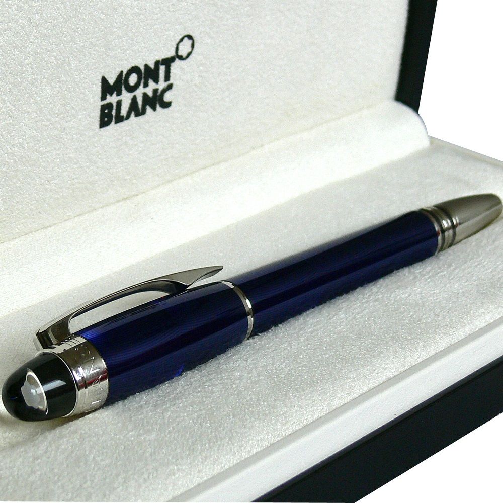 MONTBLANC 萬寶龍 STARWALKER 星際行者 酷藍鋼筆-藍色