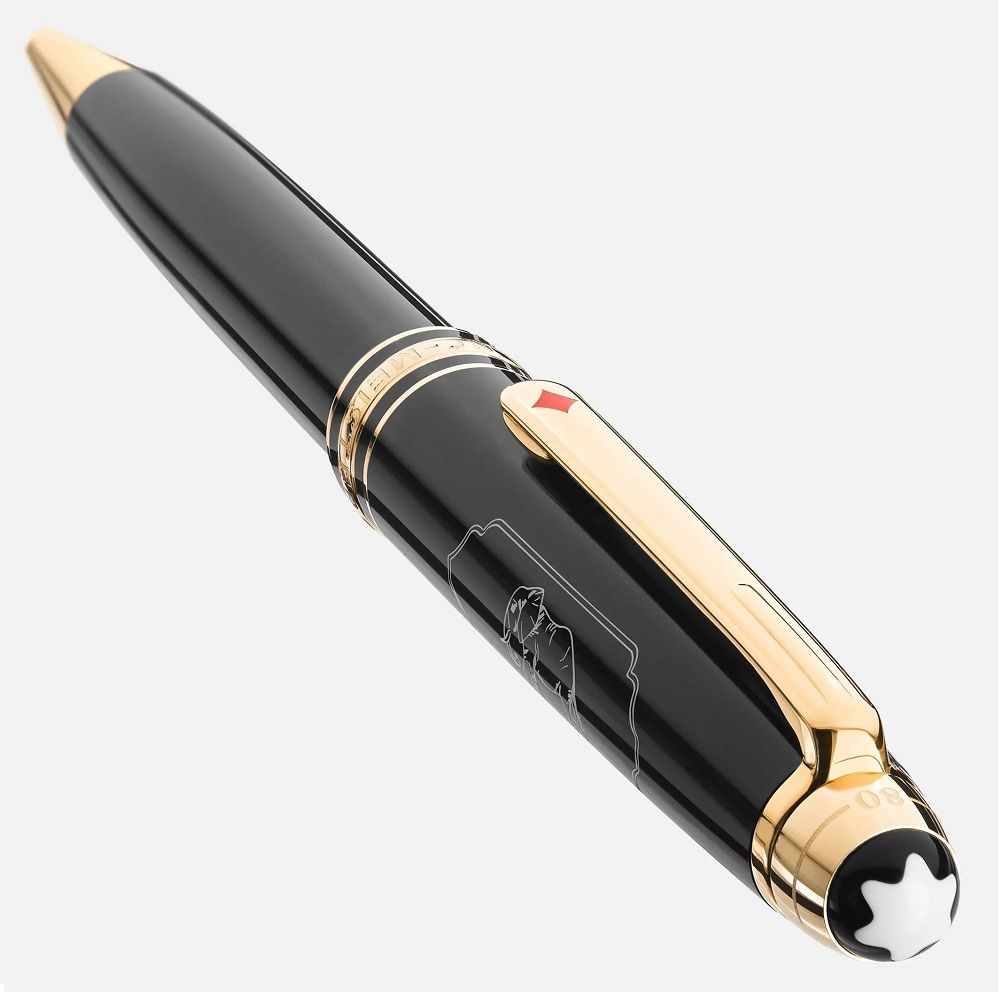 MONTBLANC 萬寶龍 大班系列 2023年環遊世界80天限量原子筆-黑色