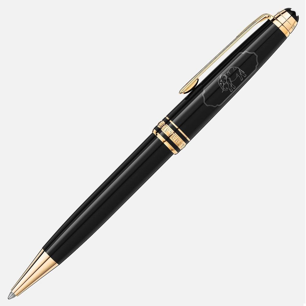 MONTBLANC 萬寶龍 大班系列 2023年環遊世界80天限量原子筆-黑色